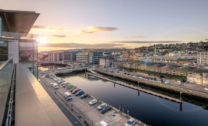 Navigation Square Terrace view of Cork - Office Space Cork, Ireland